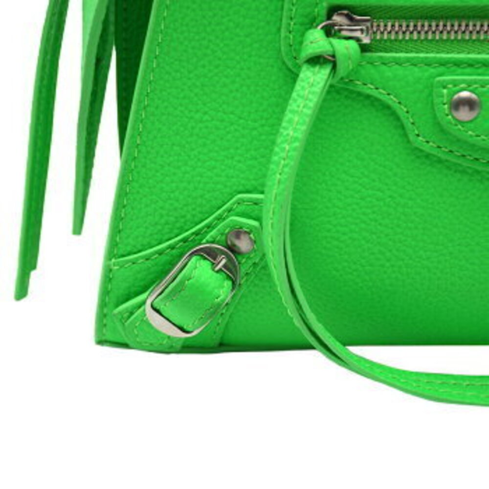 Balenciaga Neo Classic City Green Neogreen Leather Handbag Shoulder Bag - Picture 7 of 10